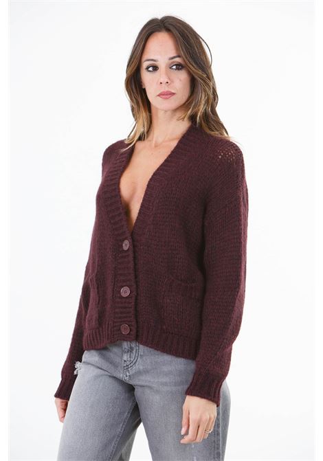 Cardigan over scollo a V ROBERTO COLLINA | Maglie | A47010A4736